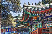 Beihai Park Tempelgebäude, Peking, China