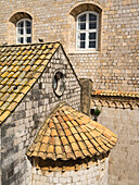 Croatia, Dubrovnik. Dominican Monastery, built in 1315, in old town Dubrovnik.