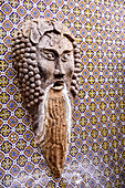 Arizona, USA. Stucco mask