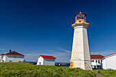 Leuchtturm auf Machias Seal Island vor der Küste von Maine, USA