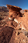 USA, Utah. Sandstone formation near Kane Creek Canyon, Moab.