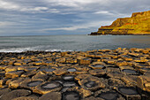 Basalt at the Giant's Causeway near in County Antrim, Northern Ireland