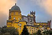 Der Nationalpalast in Sintra, Portugal