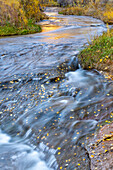 USA, Utah, Calf Creek Erholungsgebiet im Herbst.