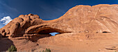 USA, Utah. Eye of the Whale Arch, Arches National Park.