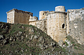 Ruinen einer historischen Burg