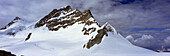 Gipfel der Jungfrau in den Berner Alpen