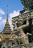Wat Arun Keramisches Detail am Prang