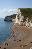 Elevated View Of Durdle Door