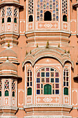 Hawa Mahal City Palace, Jaipurs markantestes Wahrzeichen, Jaipur, Bundesstaat Rajasthan, Indien.ÃŠAsia.ÃŠ