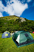 Campingplatz Llyn Gwynant, Nantgwynant, Snowdonia-Nationalpark, Nordwales