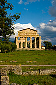 Athena-Tempel in Paestum, Kampanien, Tyrrhenische Küste, Italien