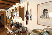 E. L. Blumenschein Haus & Museum des Malers Ernest L. Blumenschein, Taos, New Mexico, USA