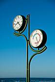 Straßenthermometer, Zarautz, Baskenland, Spanien