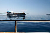 Vergnügungsboote von Oludeniz, Türkis-Küste, Südtürkei