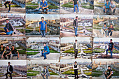 Photographers Prints At Viewpoint Above The City At Erbil, Iraqi Kurdistan, Iraq