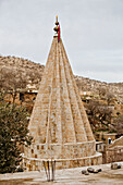 Conical Roofs Characteristic Of Yazidi Sites, Lalish, Iraqi Kurdistan, Iraq