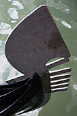 Gondola Front, Venice, Italy.