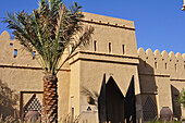 Vereinigte Arabische Emirate, Abu Dahbi, Qasr al Sarab, Eingang zum Spa