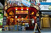 Traditionelles Restaurant in der Calle Florida, Buenos Aires, Argentinien