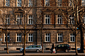 Gebäude in Andrassy Ut, Budapest, Ungarn