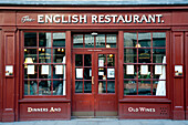 Das englische Restaurant auf dem Spitalfields-Markt, Ost-London, London, Vereinigtes Königreich
