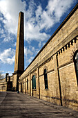Salts Mill in Saltaire; Bradford, West Yorkshire, England