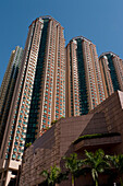 Wohnhochhäuser in Kowloon, Hongkong, 2008