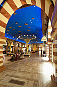 UAE, Gold souk area in Dubai Mall shopping centre; Dubai