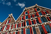 Holland, Traditionelle Giebelhäuser; Amsterdam