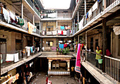 Chawl Housing im Mühlenviertel; Mumbai, Indien