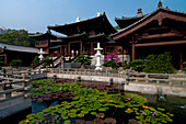 Chi Lin Nonnenkloster, Kowloon, Hongkong