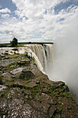 Zambia, Waterfall; Victoria Falls