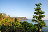 Coastal view from ramparts, Cabo de Rama Fort; South Goa, Goa, India