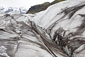 A view of Skaftafell Glacier.; Skaftafell National Park, Iceland