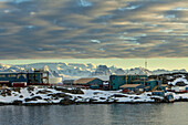 Forschungsgebäude der United States Antarctic Survey, Palmer Station.