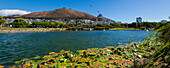 Green Point Park in Cape Town with Lion's Head peak in the distance; Green Point, Cape Town, South Africa