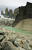 The Towers, Torres del Paine National Park, Patagonia, Chile.; Torres del Paine National Park, Patagonia, Chile.