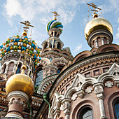 Die Kirche des Erlösers auf dem vergossenen Blut; St. Petersburg Russland