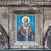 Mosaic Of A Religious Figure In Church Of The Savior On Spilled Blood; St. Petersburg Russia