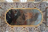 Mosaic On The Ceiling In Winter Palace; St. Petersburg Russia