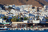 View Of The Town And Fishing Port; Carboneras Almeria Province Spain