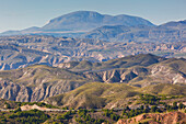 Typical Rugged Landscape Near Tiscar; Jaen Province Andalusia Spain