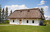 Ukrainische Pioniersiedlung im Elk Island National Park; Alberta, Kanada