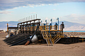 Pumps To Filter The Dead Sea; Israel