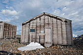 Camp Building; Antarctica