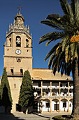 14Th Century Iglesia De Santa Maria De La Encarnacion La Mayor In Plaza Duquesa De Parcent; Ronda Malaga Spain