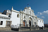 Guatemala, Antigua, tThe cathedral of San Jose.