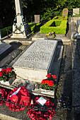 Grab von Sir Winston Churchill; Bladon Oxfordshire England
