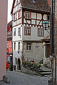 Traditional Architecture Of Three And Four Story Buildings; Germany